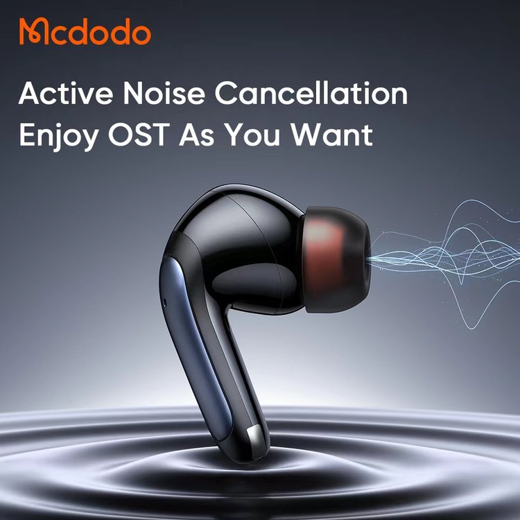 Mcdodo Multi Functional Noise Cancellation Earbuds with Display Mcdodo Multi Functional Noise Cancellation Earbuds with Display